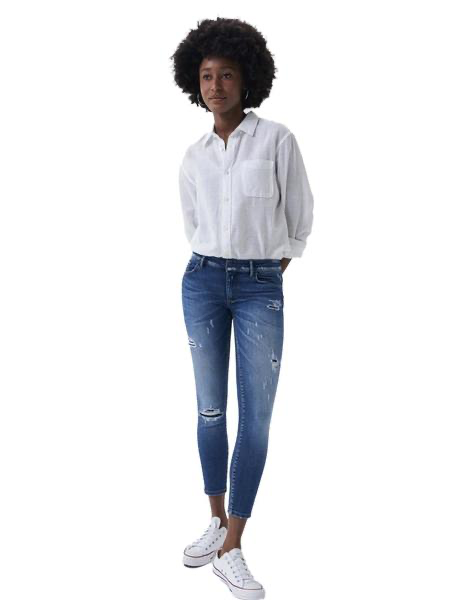 JEAN PUSH WONDER SKINNY DESTROY 126008