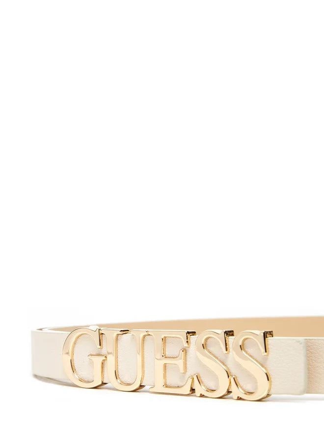 CEINTURE GUESS INSCRIPTION LOGO