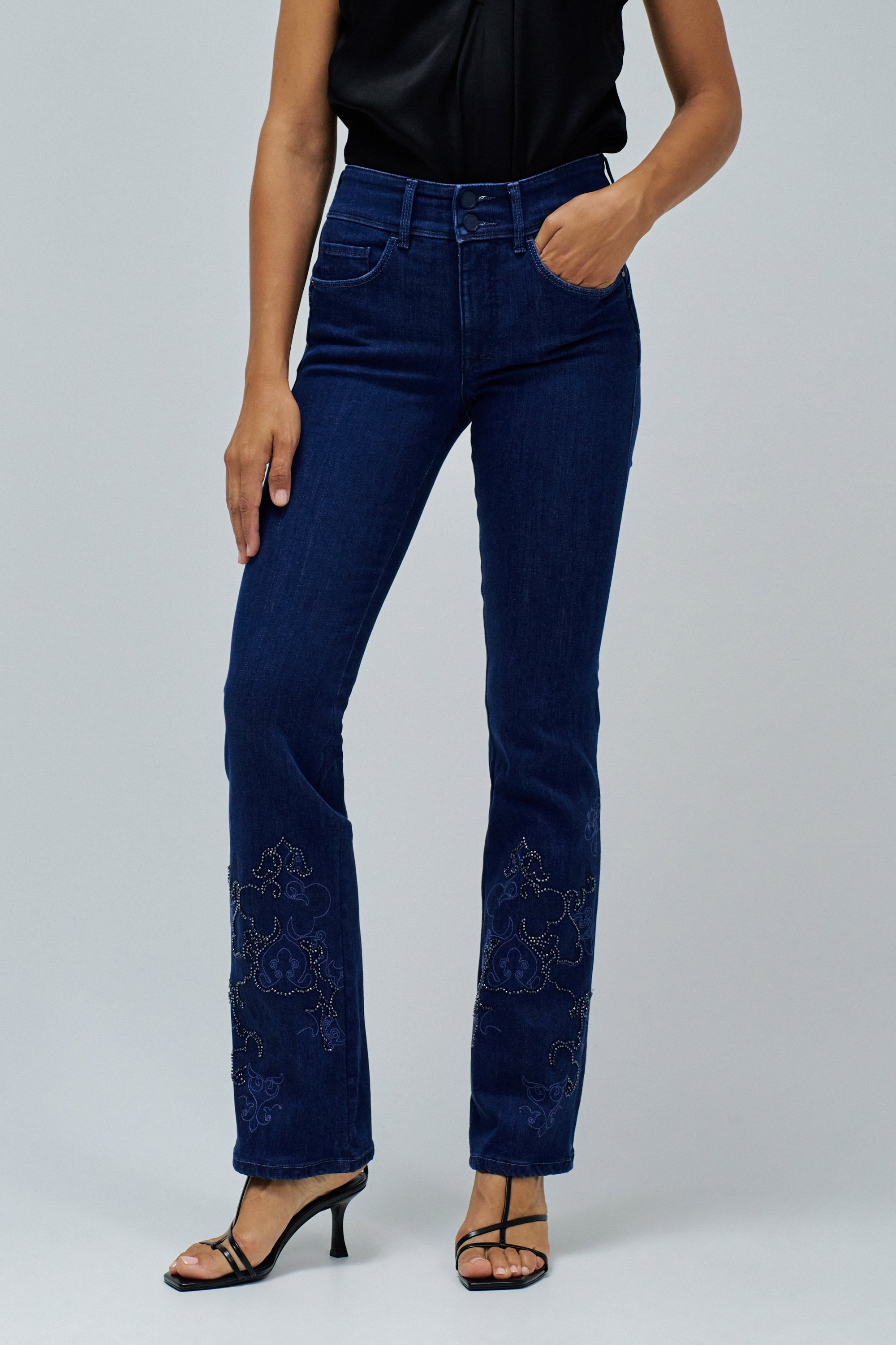BOOTCUT SECRET BRODERIE OURLET 21010246