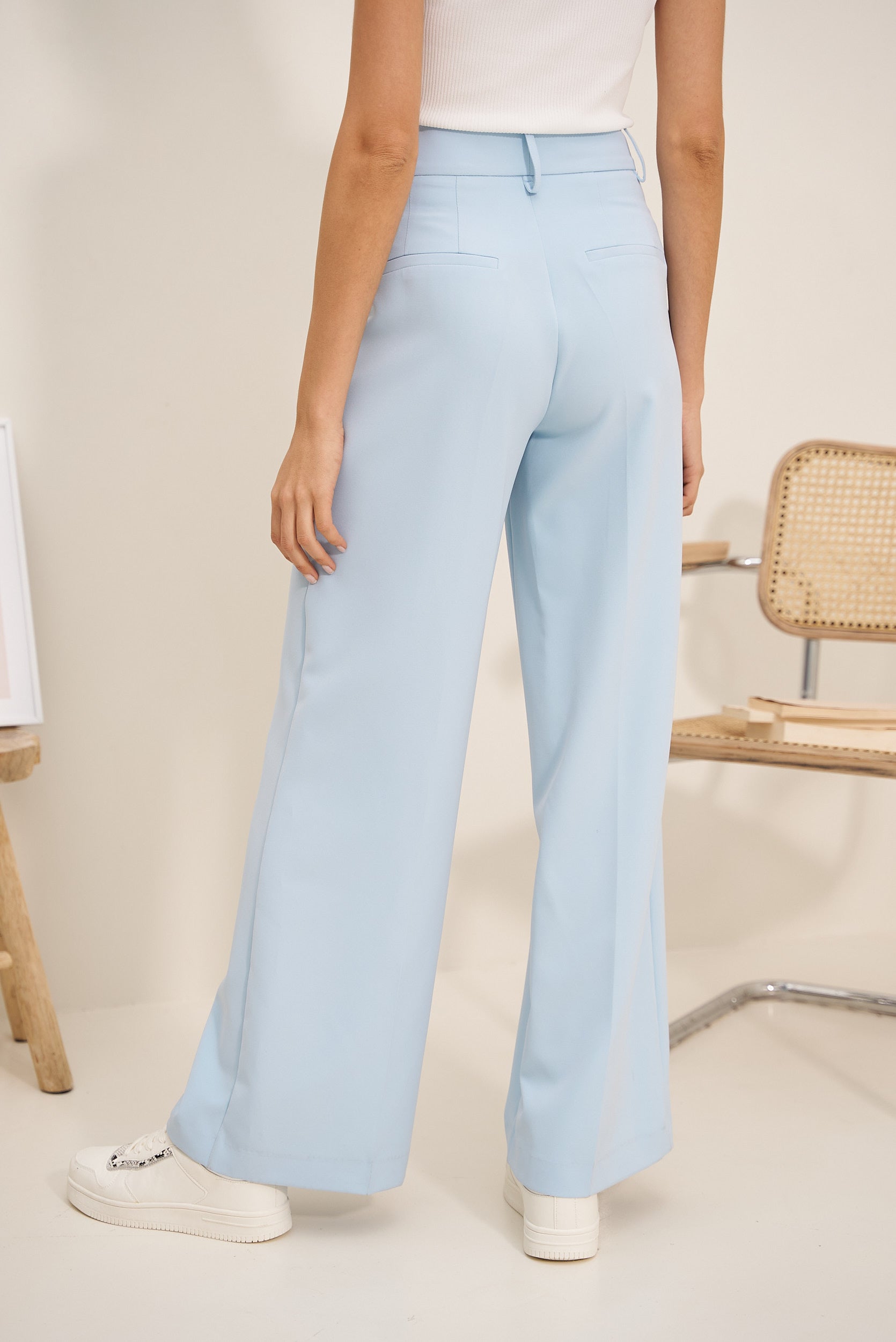 Pantalon large Light Blue