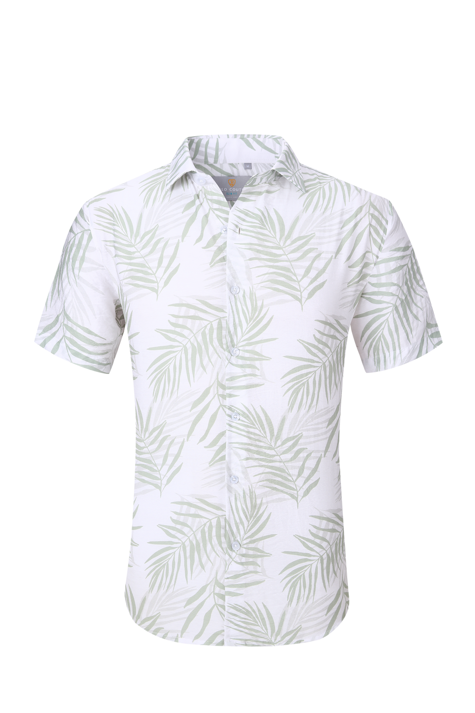 CHEMISE MANCHE STYLE HAWAÏ MINT