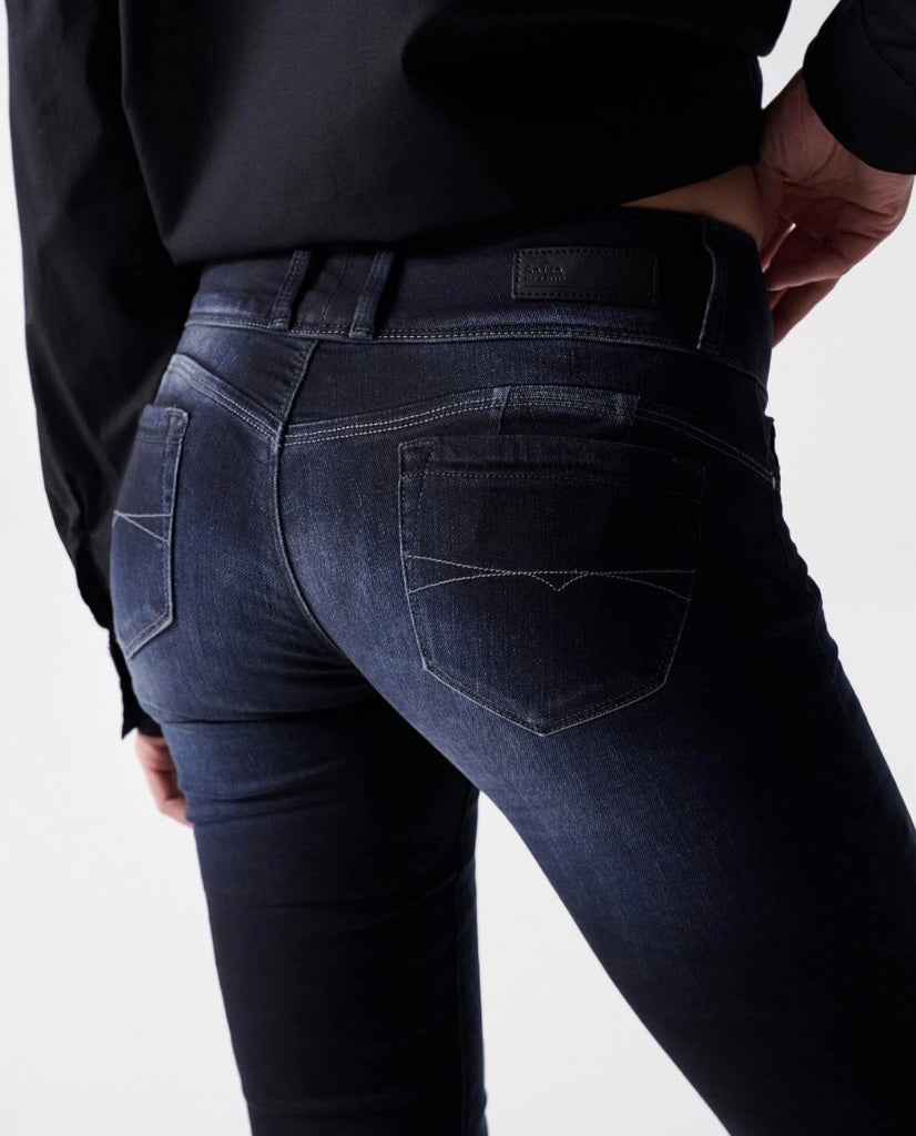 JEANS MYSTERY PUSH UP PREMIUM BLUE BLACK 123889