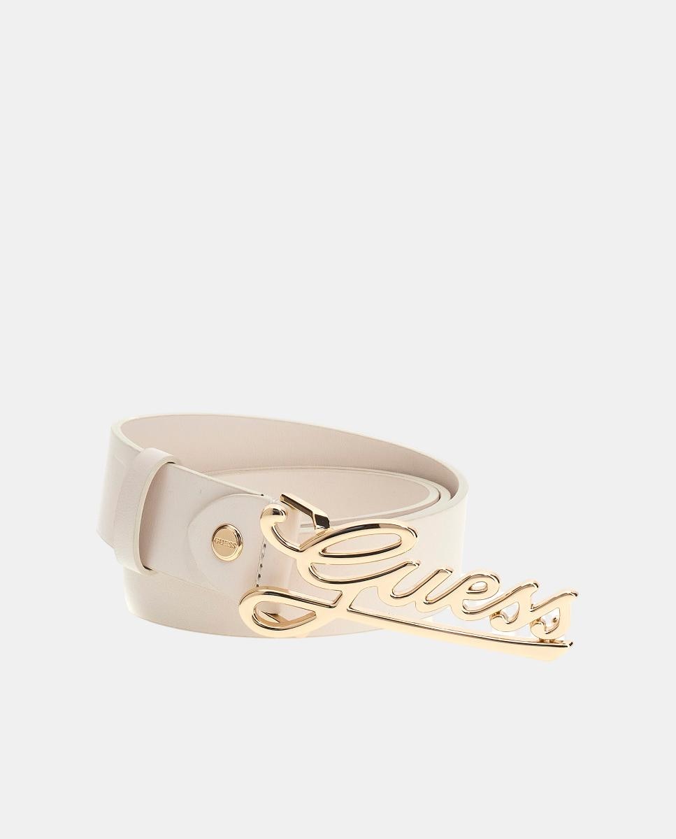 CEINTURE GUESS INSCRIPTION LOGO