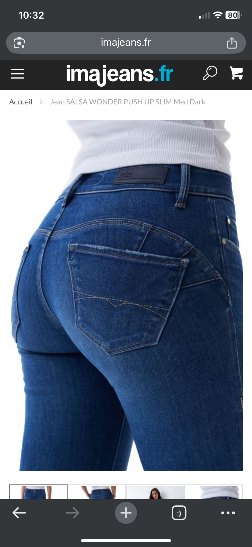 JEAN PUSH WONDER SLIM 126669
