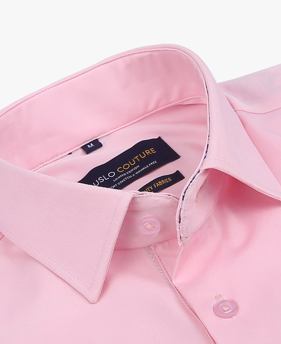 CHEMISE MANCHE LONGUE ROSE