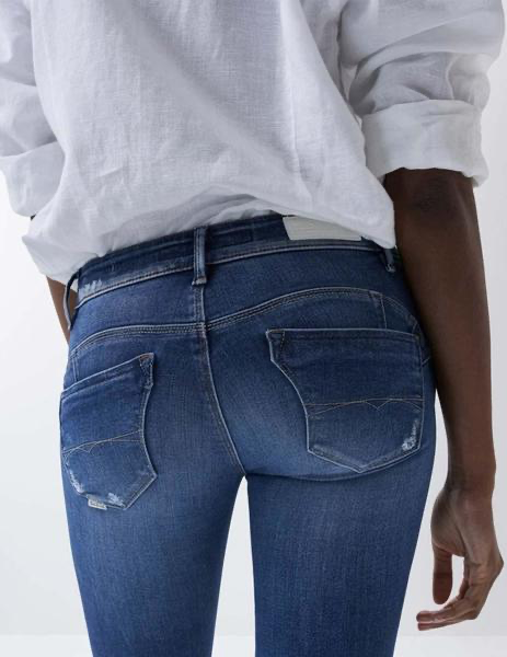 JEAN PUSH WONDER SKINNY DESTROY 126008