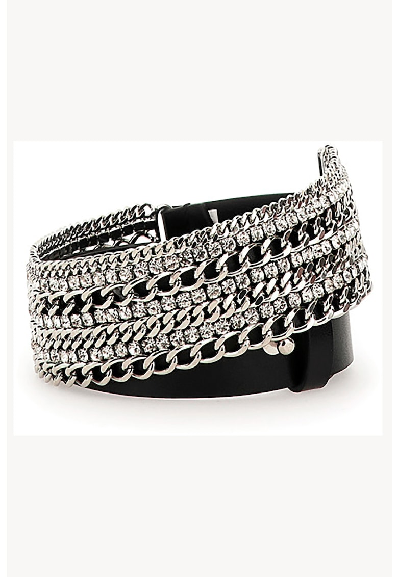 Ceinture Guess Strass Silver