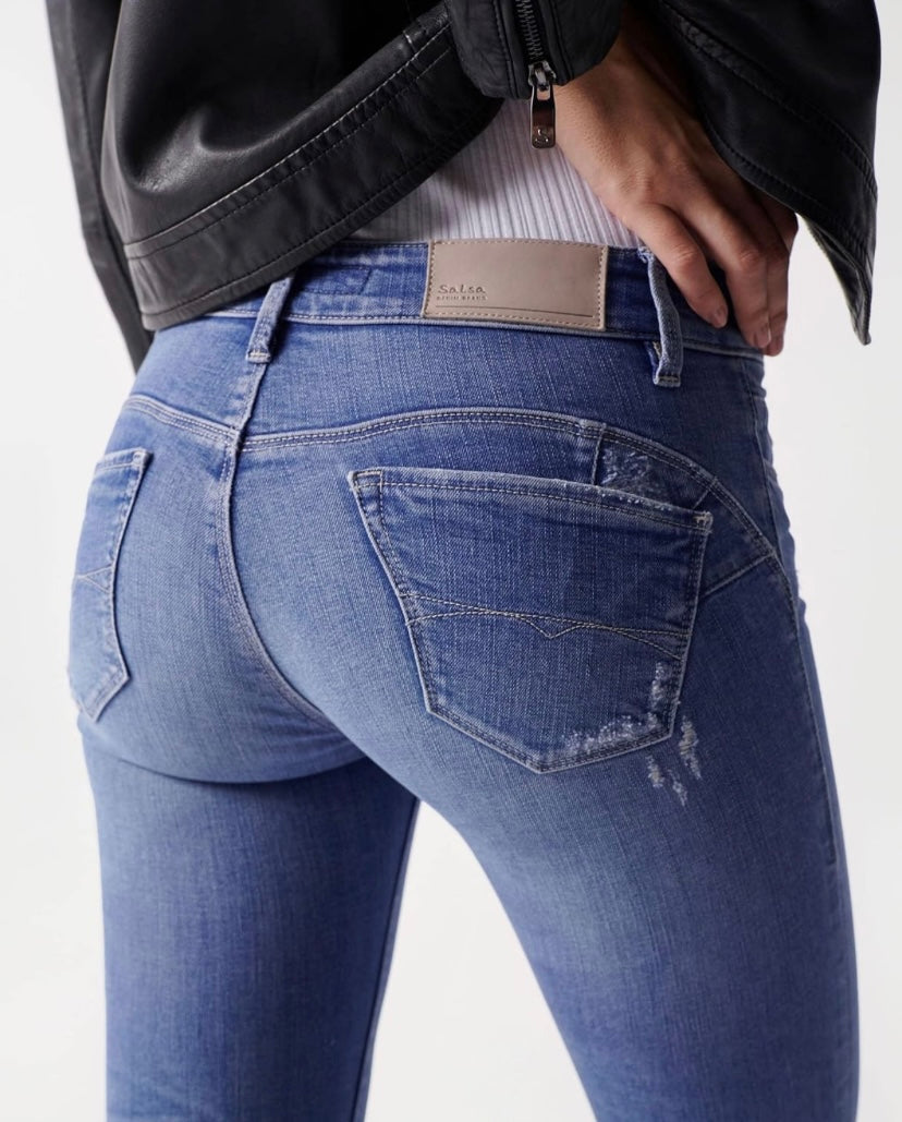JEAN PUSH WONDER SKINNY DESTROY 127206