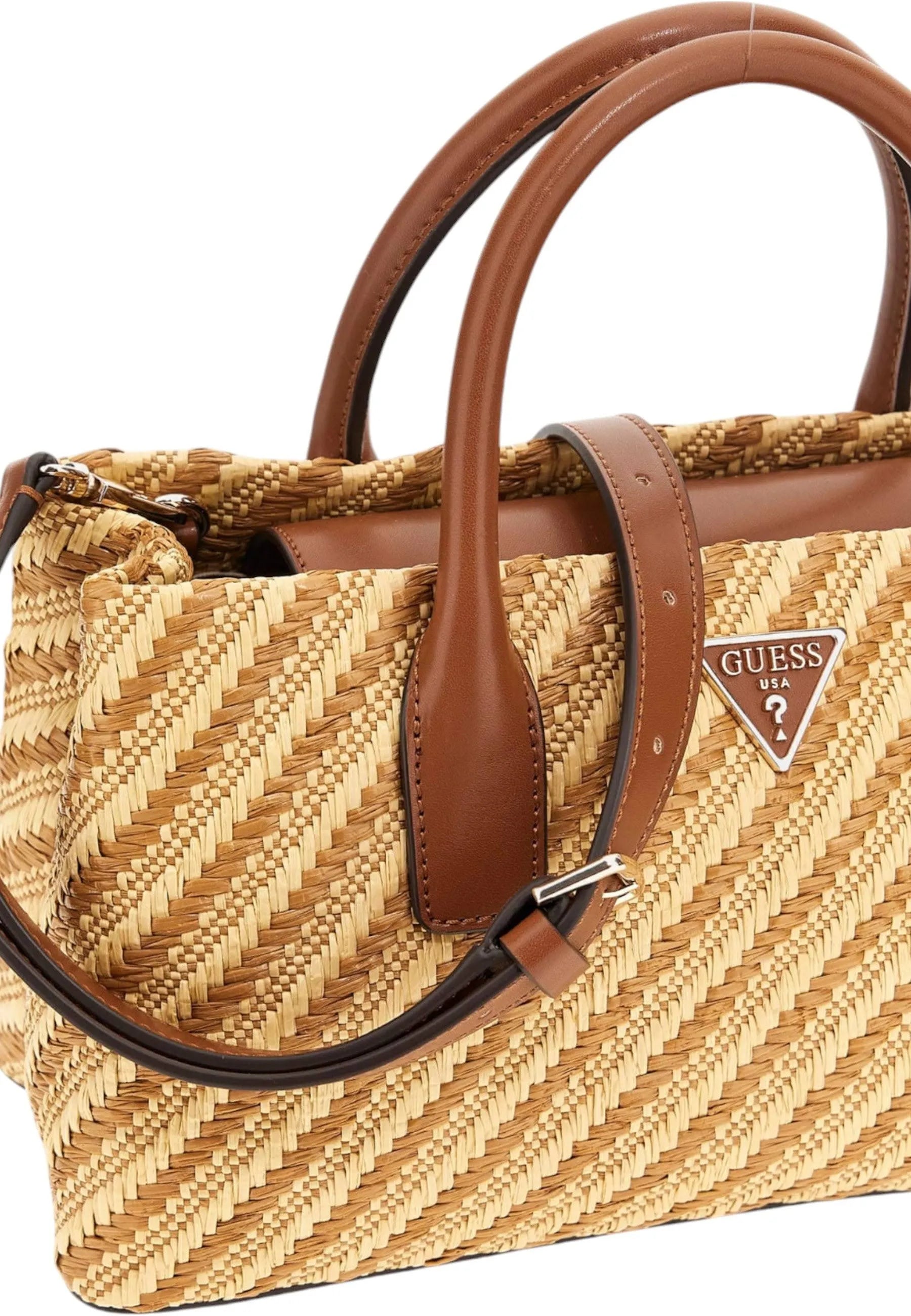SAC EN PAILLE TRESSÉE