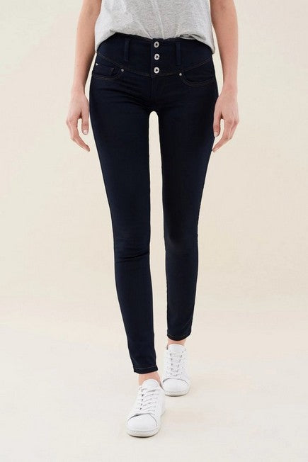 JEANS MYSTERY PUSH UP BLEU FONCÉ 115777