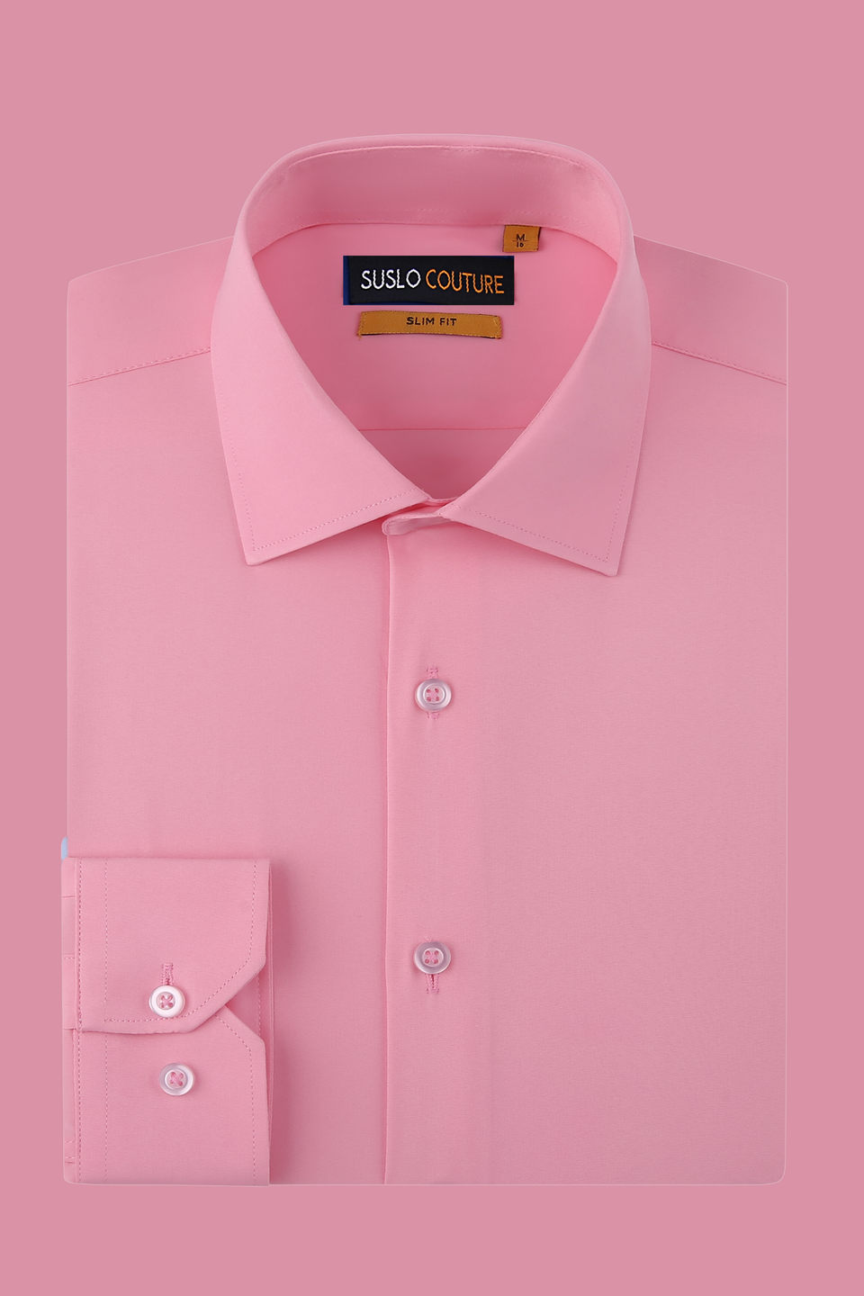 CHEMISE MANCHE LONGUE ROSE
