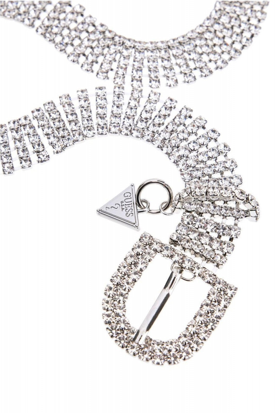 Ceinture Guess Strass Silver