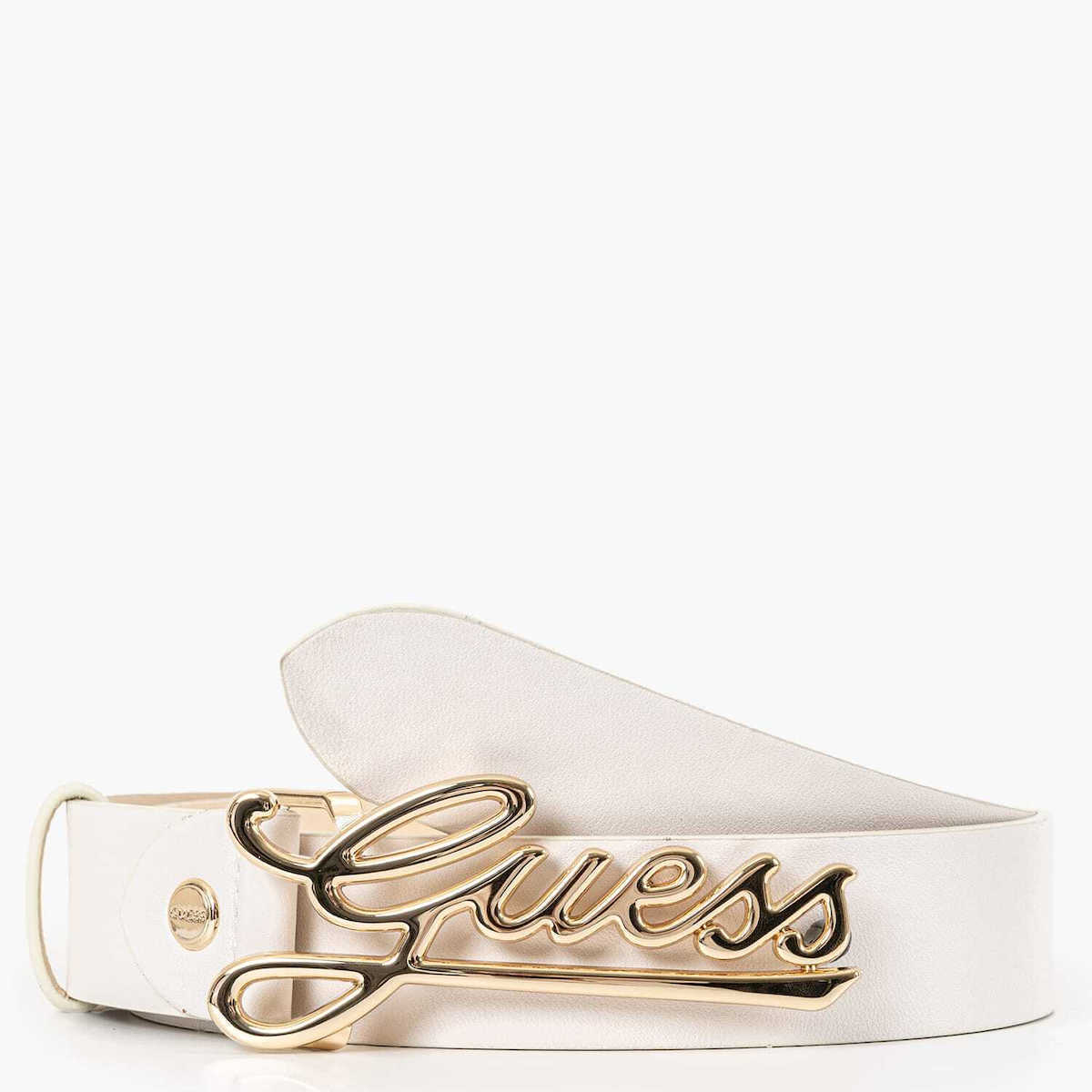 CEINTURE GUESS INSCRIPTION LOGO