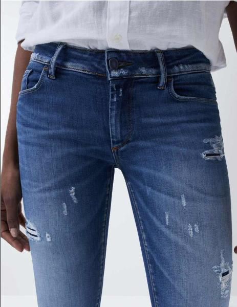 JEAN PUSH WONDER SKINNY DESTROY 126008