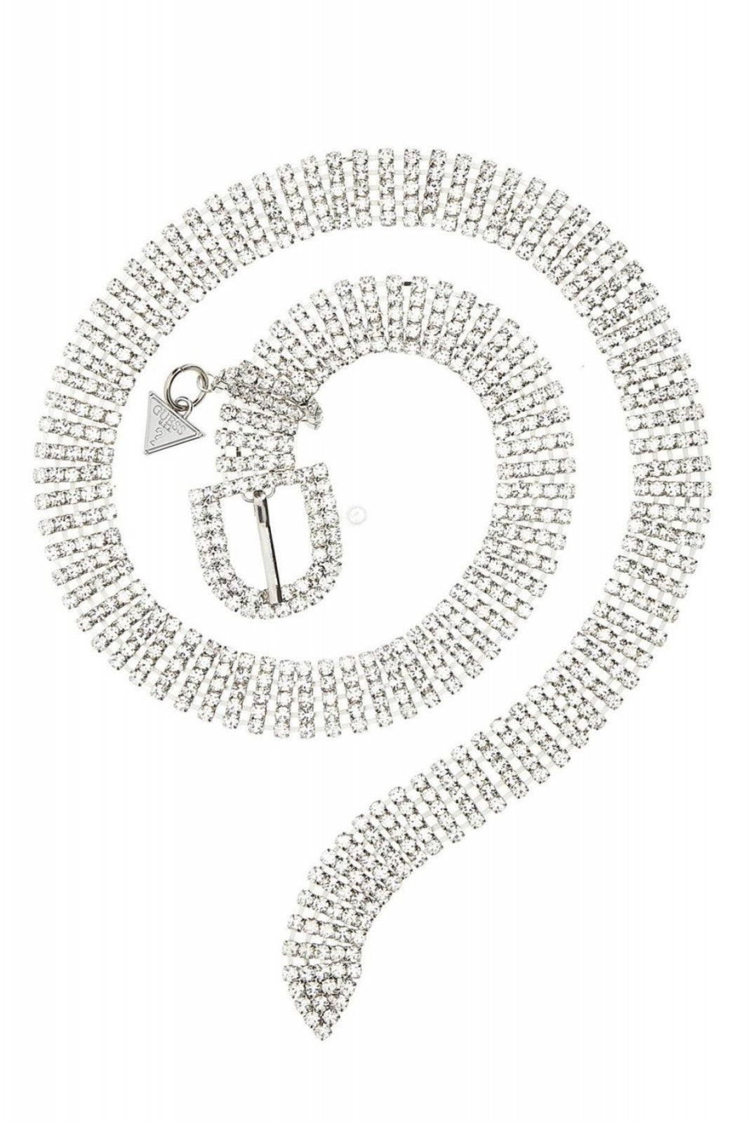 Ceinture Guess Strass Silver