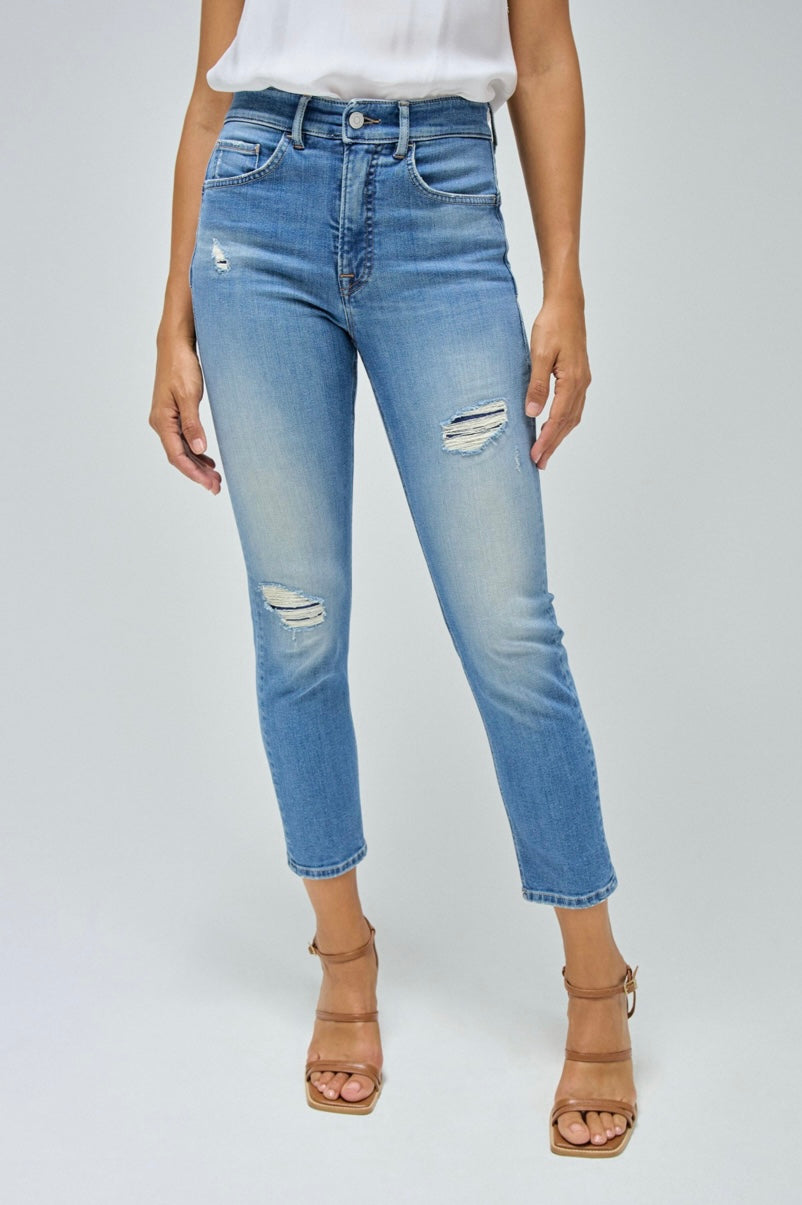 JEAN FAITH PUSH IN CROPPED SLIM 21008766853