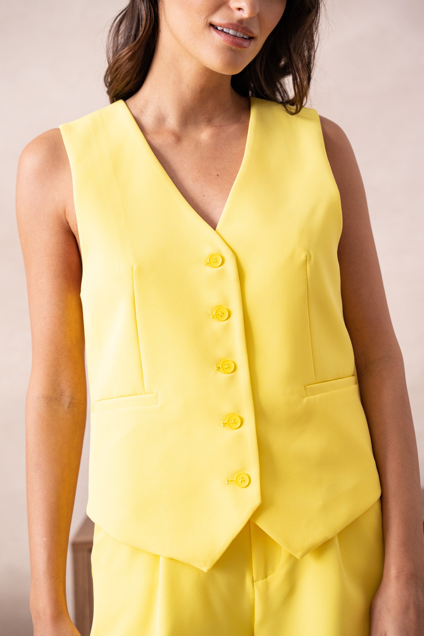Gilet sans manches Yellow