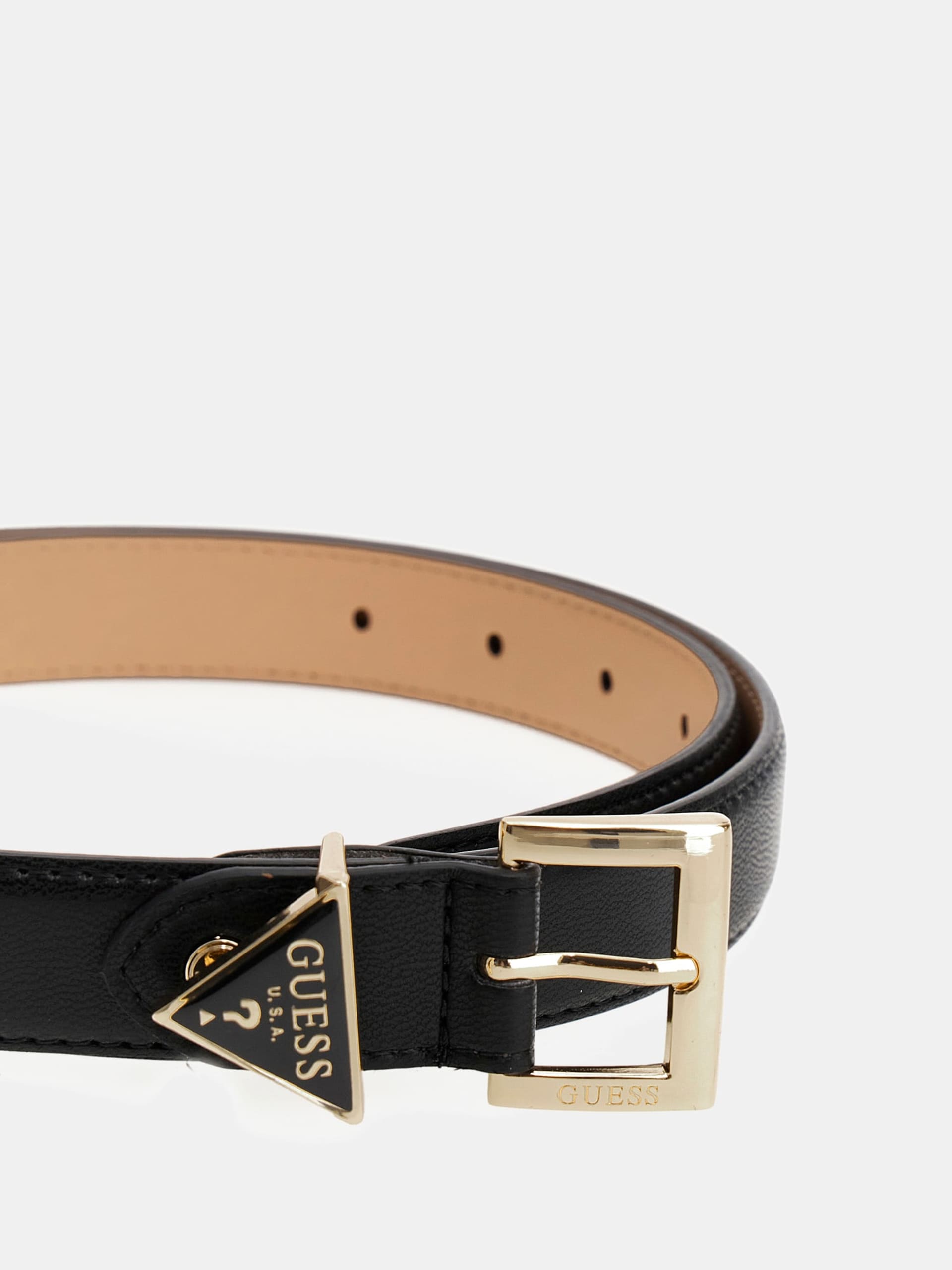 CEINTURE GUESS LOGO TRIANGULAIRE
