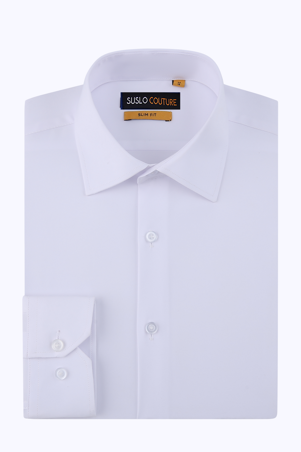 CHEMISE MANCHE LONGUE SLIM BLANC