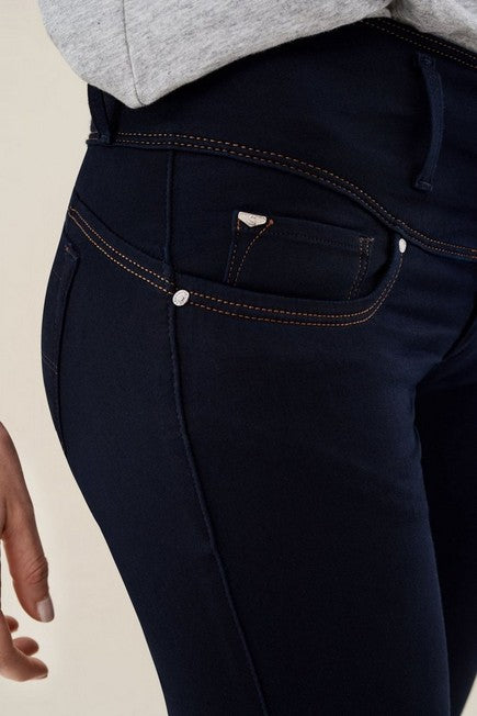 JEANS MYSTERY PUSH UP BLEU FONCÉ 115777